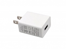 【產品配件，單拍不發(fā)】美標充電器-INPUT100-240VACMax0.2A-5060Hz-OUTPUT5VDC1.0A-美規(guī)-白色-單USB口